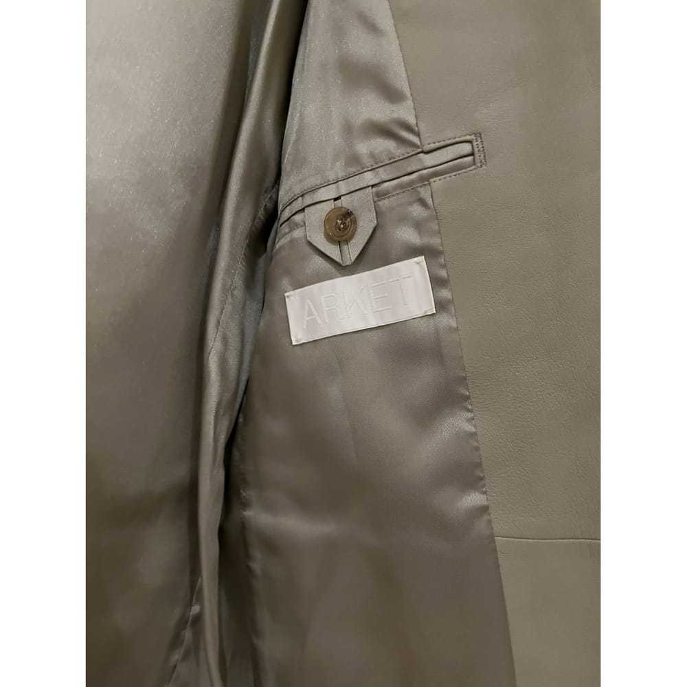 Arket Leather blazer - image 2