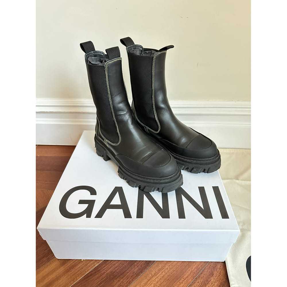 Ganni Leather boots - image 2