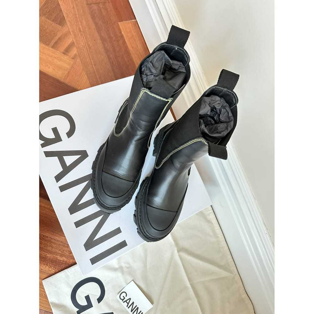 Ganni Leather boots - image 3