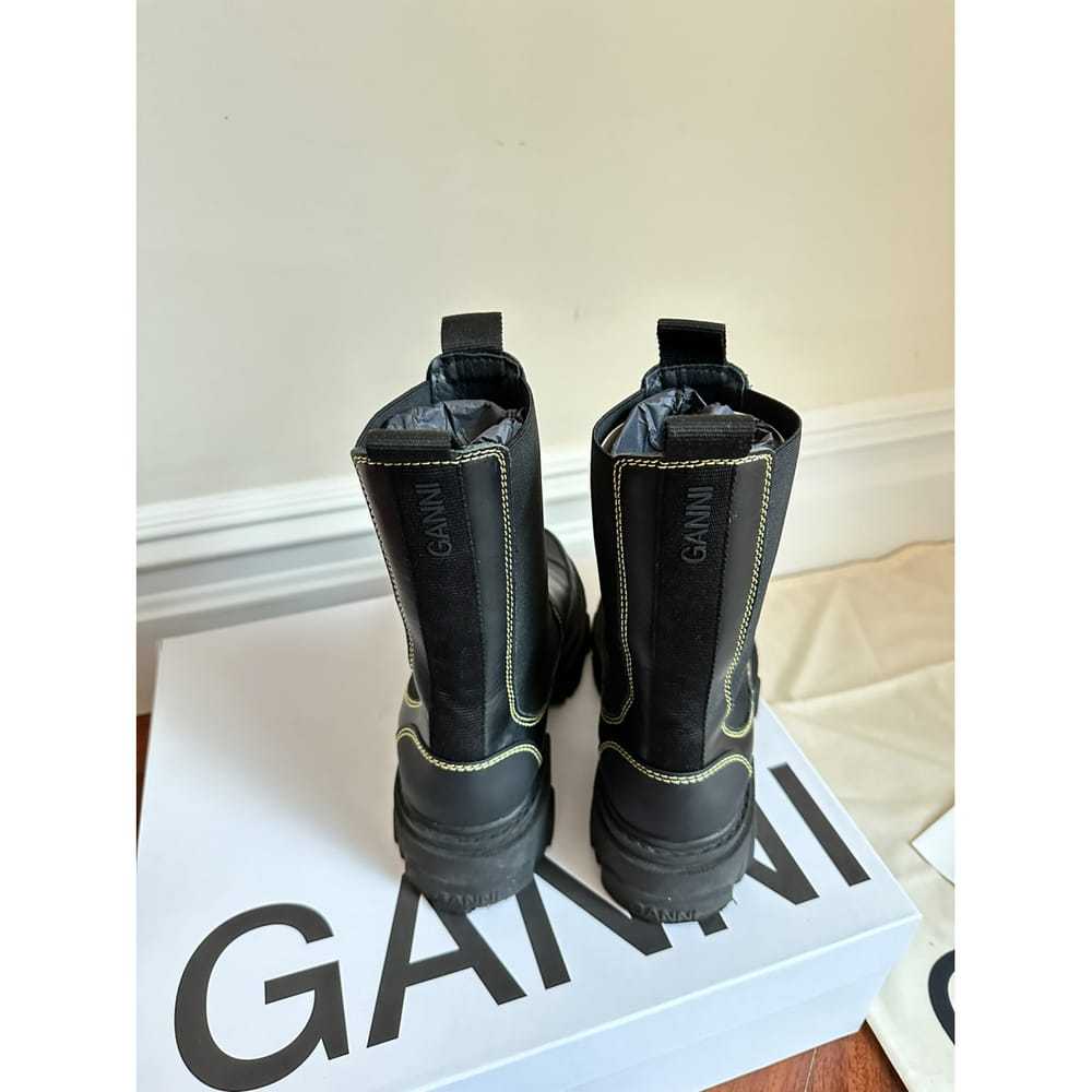 Ganni Leather boots - image 4