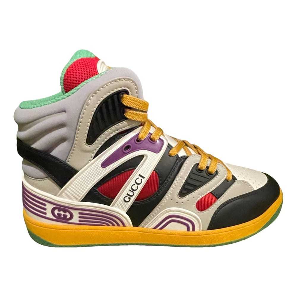 Gucci Leather high trainers - image 1