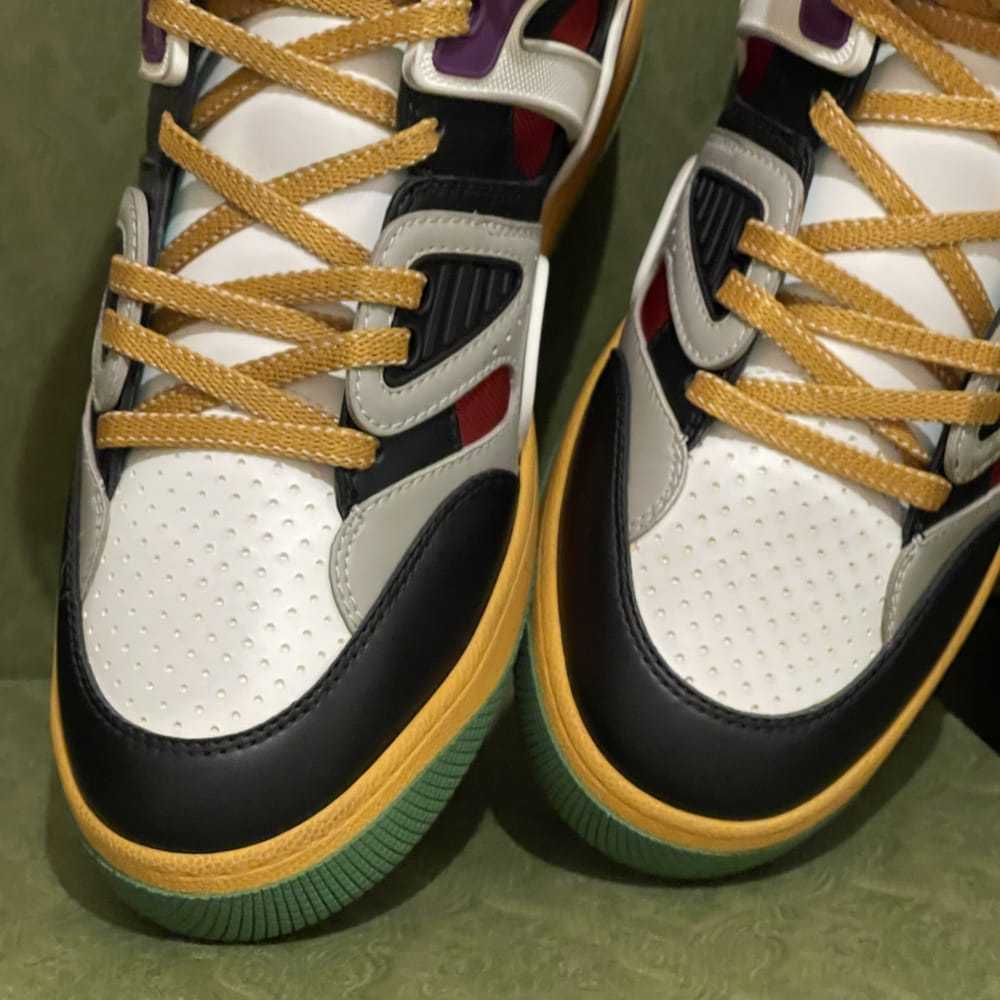 Gucci Leather high trainers - image 4