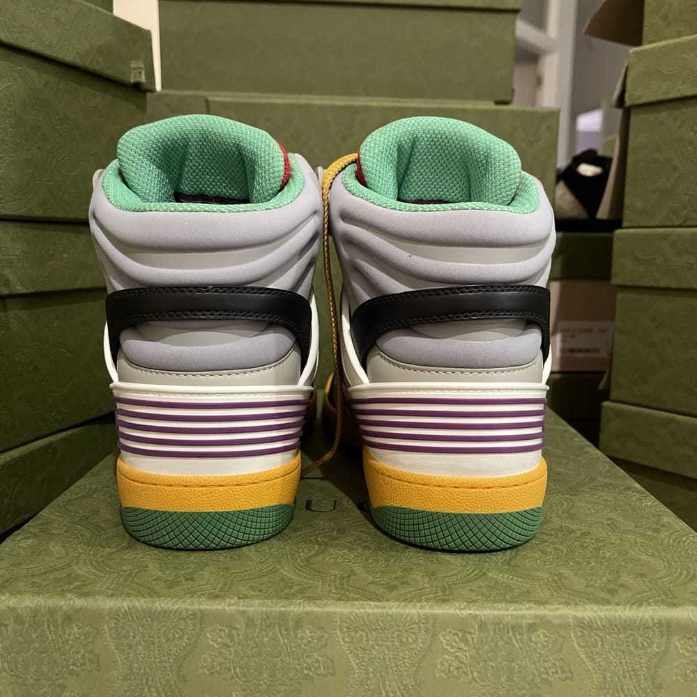 Gucci Leather high trainers - image 5