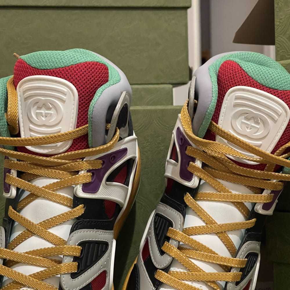 Gucci Leather high trainers - image 9