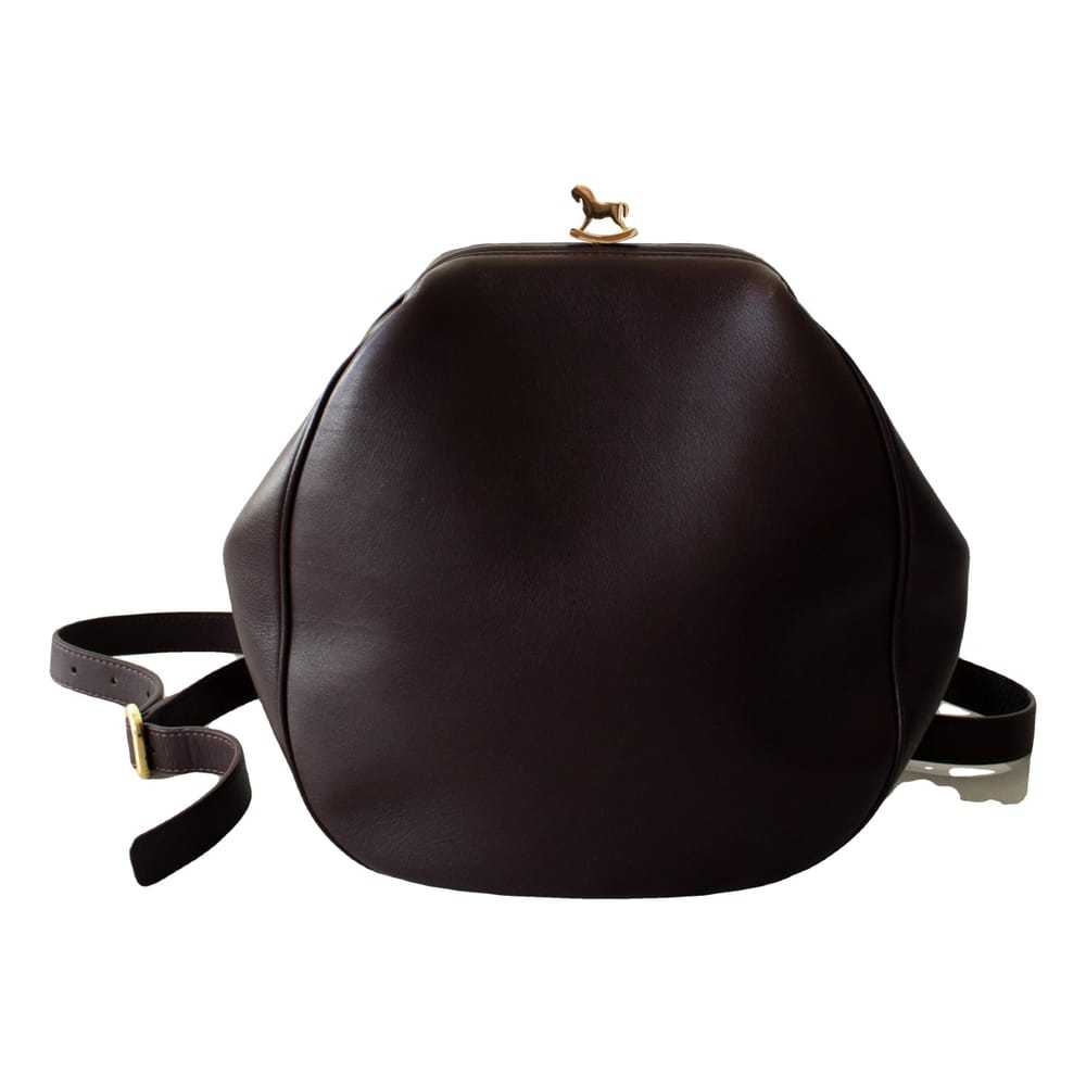 Ulyana Sergeenko Leather backpack - image 1