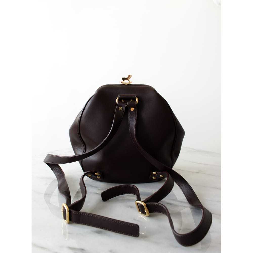 Ulyana Sergeenko Leather backpack - image 2