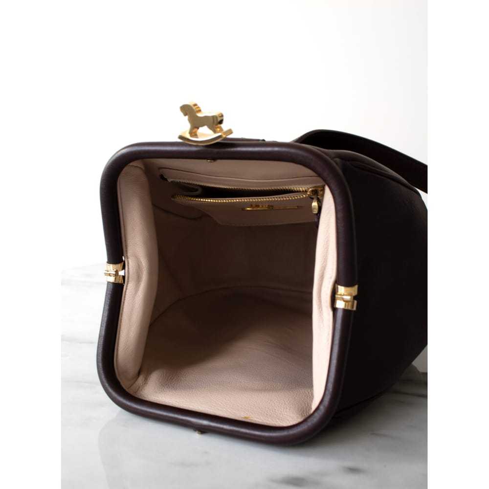 Ulyana Sergeenko Leather backpack - image 5