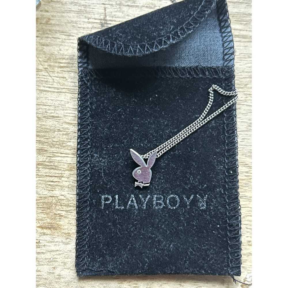 Playboy Silver necklace - image 3