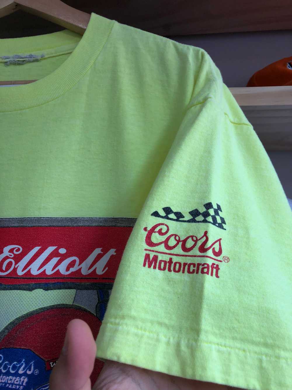 Vintage Bill Elliot Winston Cup Champion Tee Size… - image 3