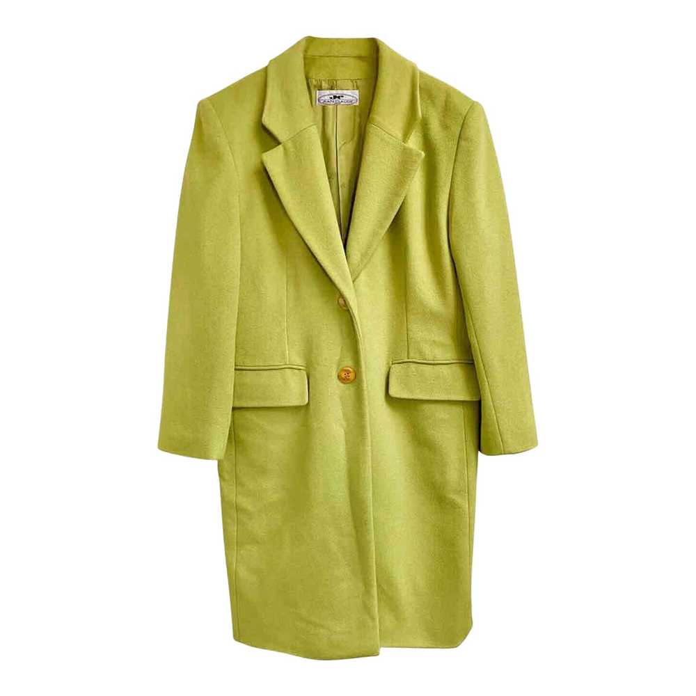 Wool coat - Cashmere, wool and pistachio green an… - image 1