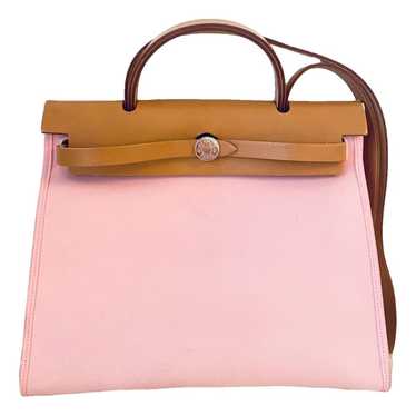 Hermès Herbag cloth handbag - image 1