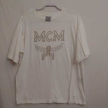 MCM◆Tシャツ/M/コットン/WHT/ホワイト/ロゴ// モノグラム パッチ ポケット Tシャツ - オーガニックコットン（T