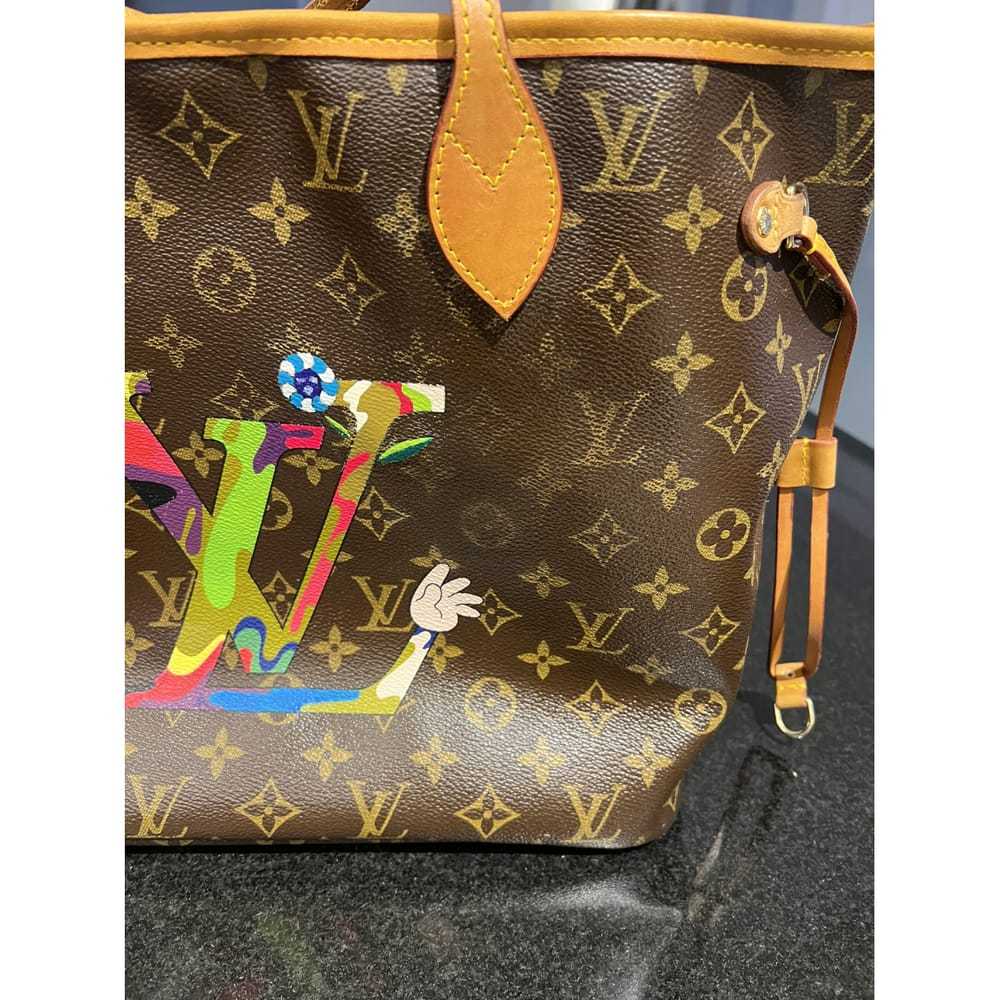 Louis Vuitton Neverfull leather tote - image 4