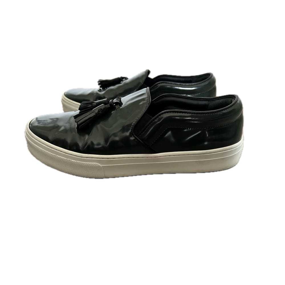 Celine Pull On leather trainers - image 7