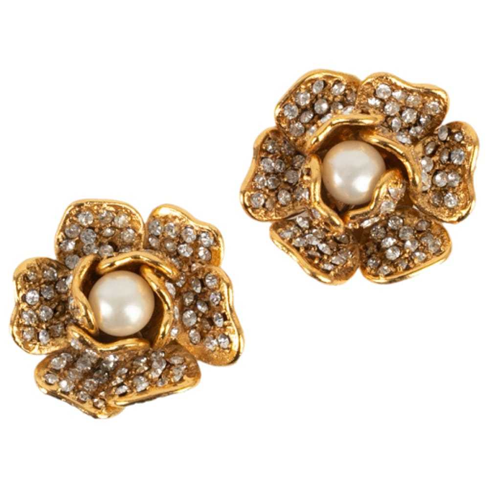 Chanel Camélia earrings - image 1