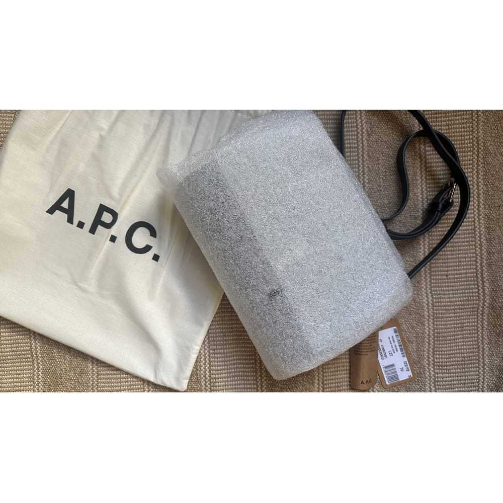 APC Demi-lune leather crossbody bag - image 3