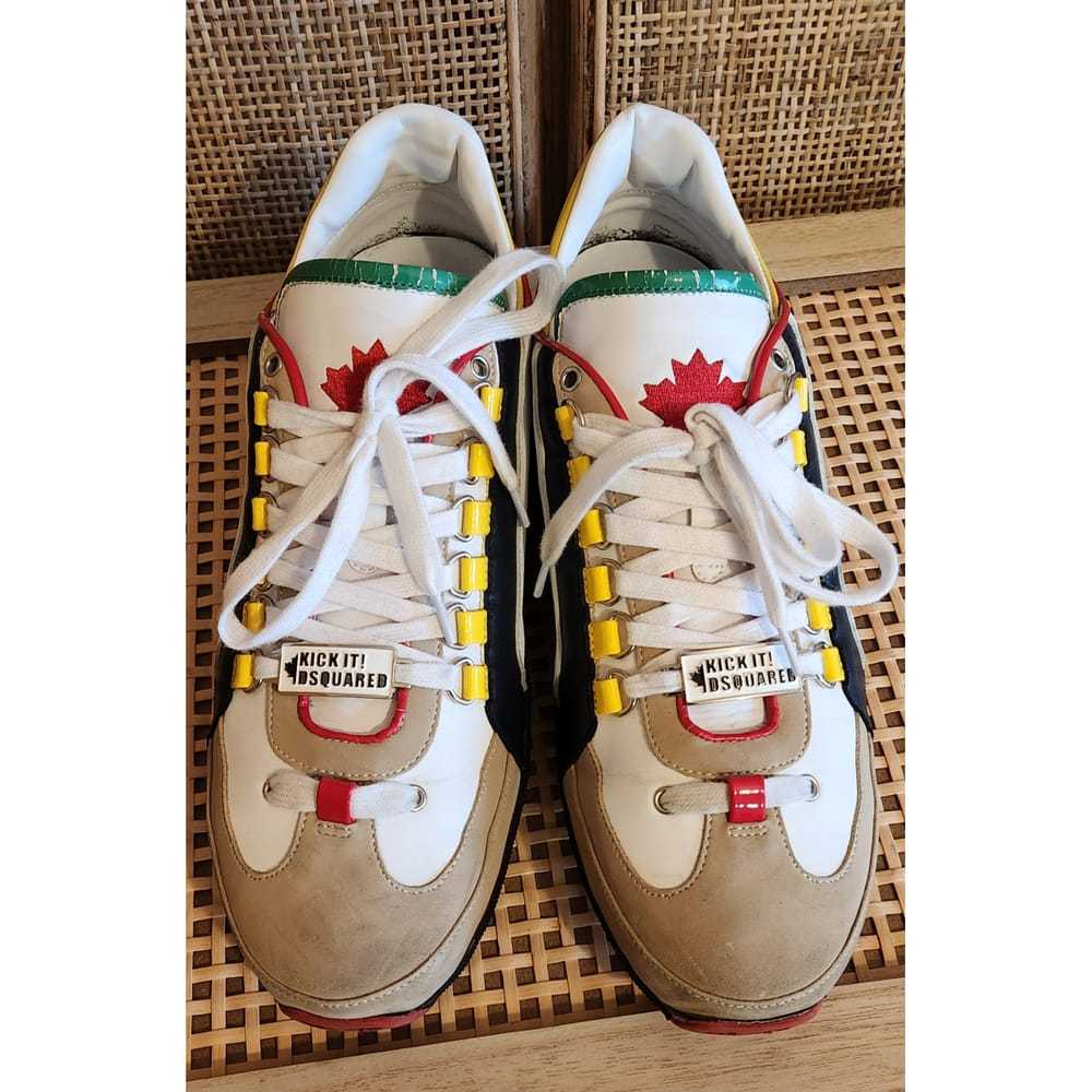 Dsquared2 Leather low trainers - image 2