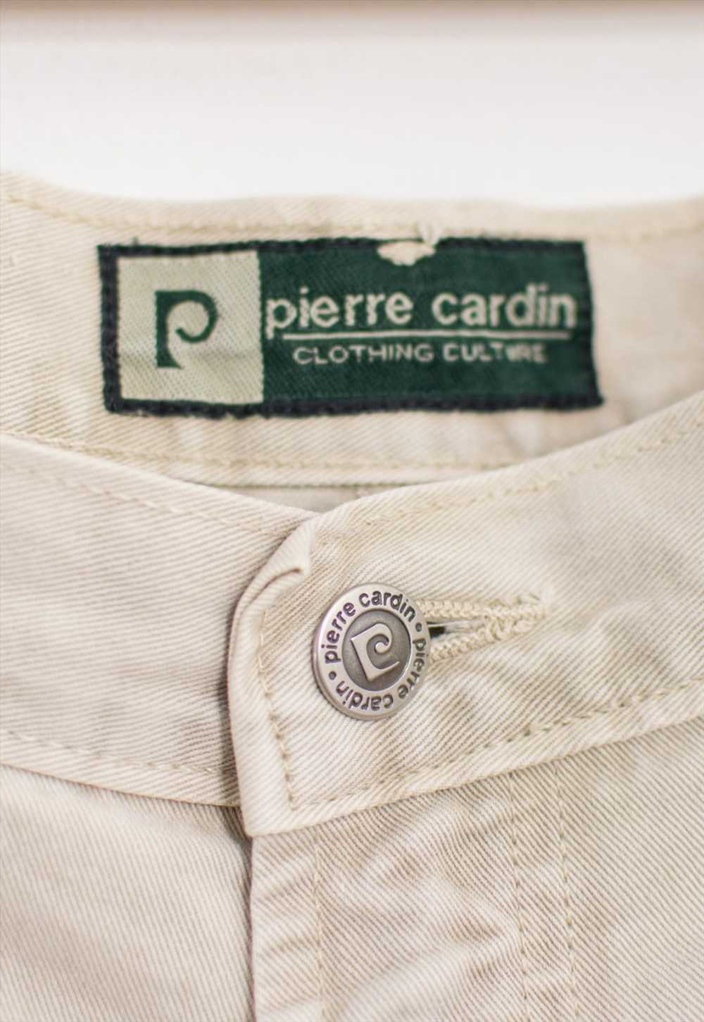 PIERRE CARDIN jeans Vintage beige denim straight … - image 4