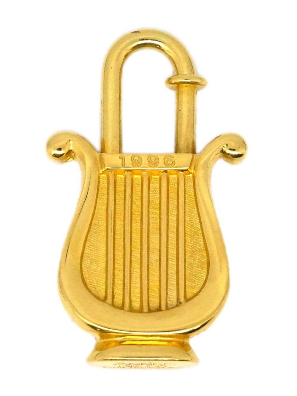 Hermès Pre-Owned 1996 Harp Cadena padlock charm -… - image 2