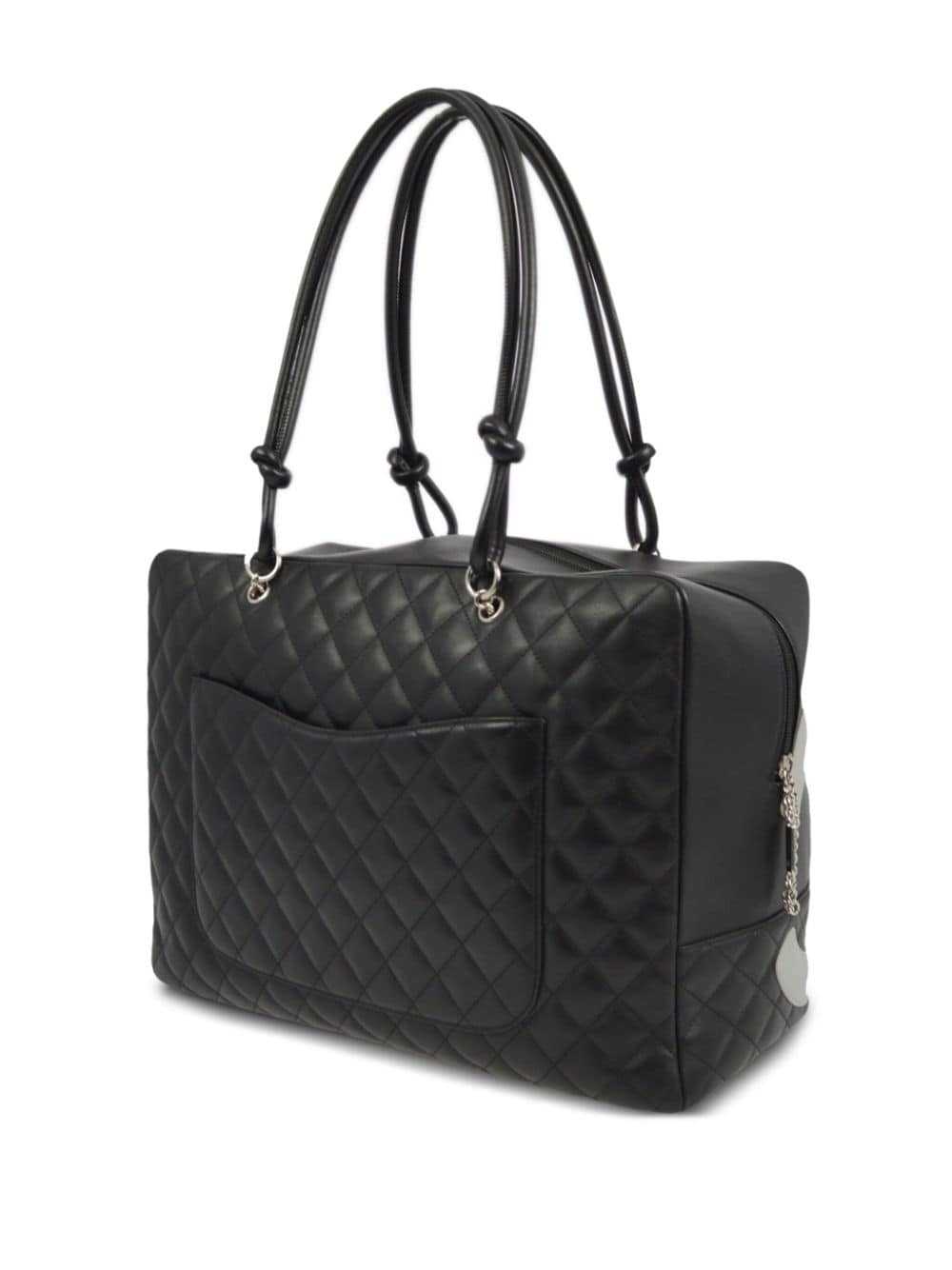 CHANEL Pre-Owned 2005 Cambon Ligne handbag - Black - image 2