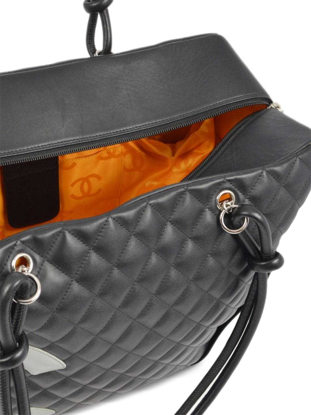 CHANEL Pre-Owned 2005 Cambon Ligne handbag - Black - image 4