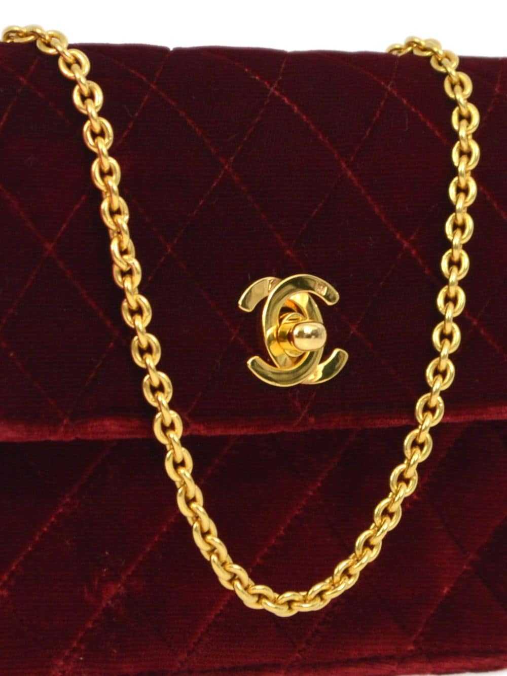 CHANEL Pre-Owned 1995 Classic Flap Micro shoulder… - image 3