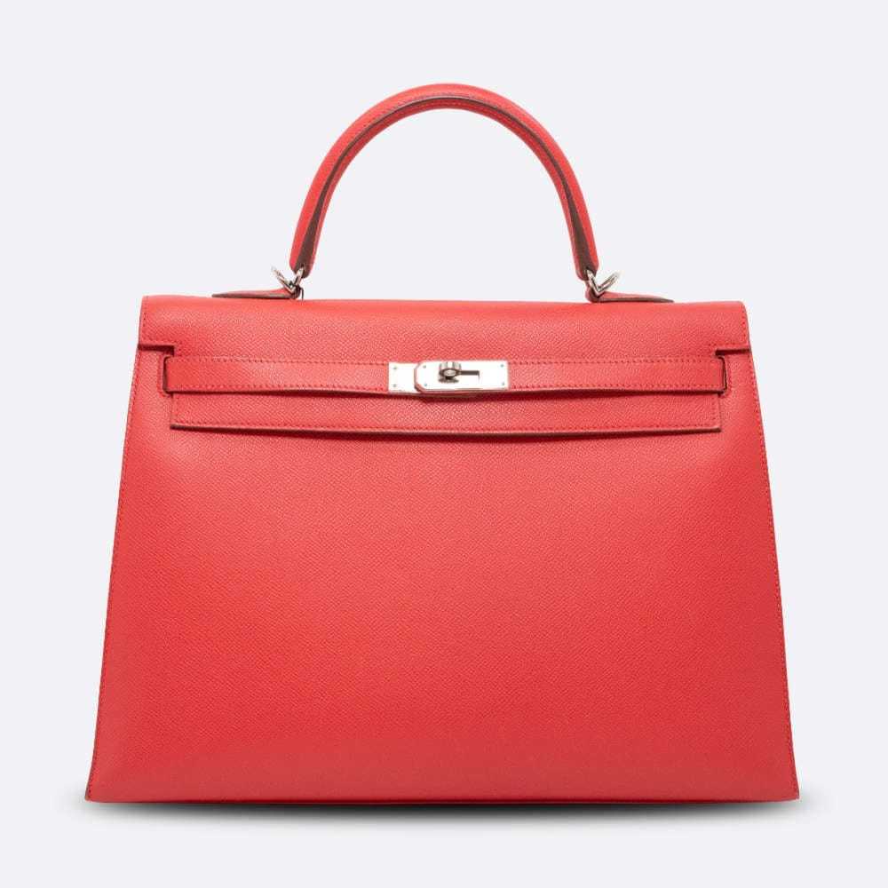 Hermès Kelly 35 leather handbag - image 6