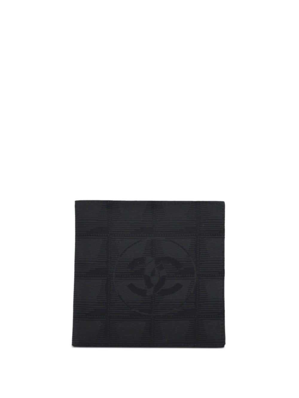 CHANEL Pre-Owned 2003 CC Travel Line wallet - Bla… - image 1