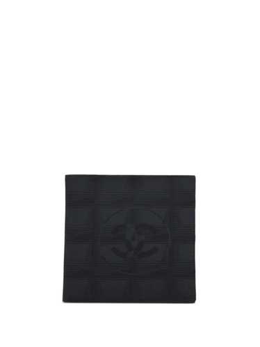 CHANEL Pre-Owned 2003 CC Travel Line wallet - Bla… - image 1