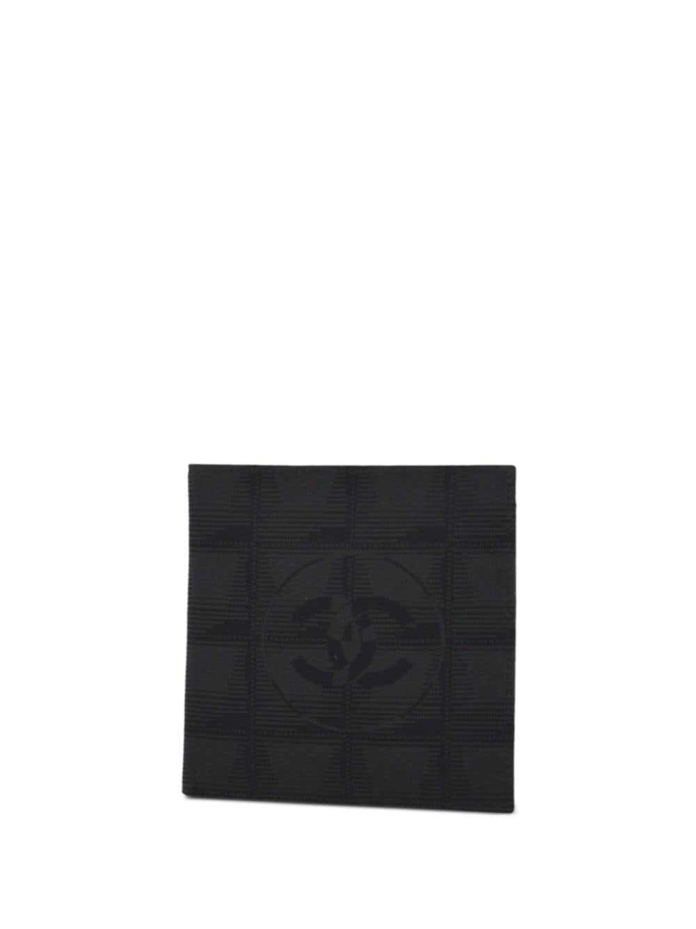 CHANEL Pre-Owned 2003 CC Travel Line wallet - Bla… - image 2