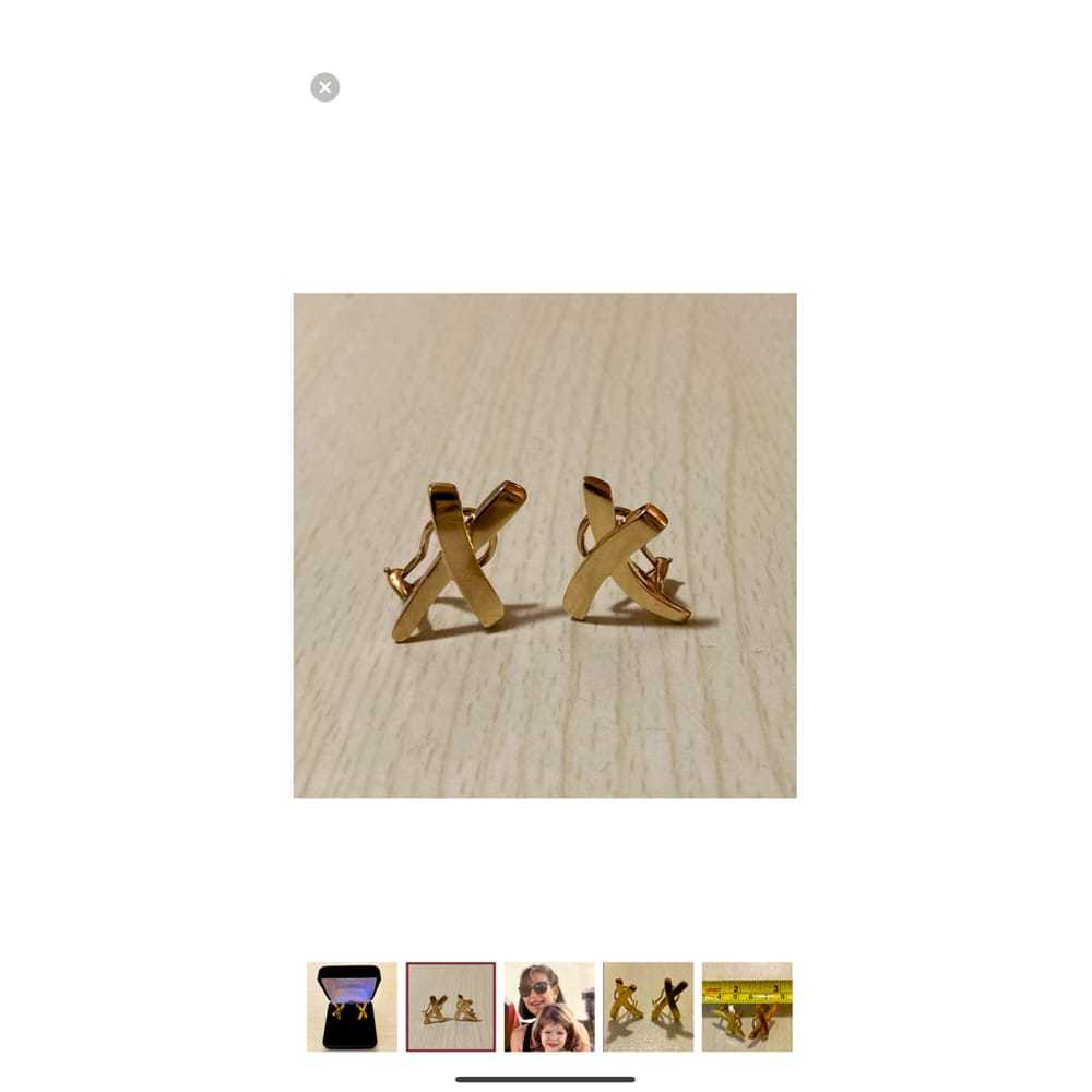 Tiffany & Co Paloma Picasso yellow gold earrings - image 8