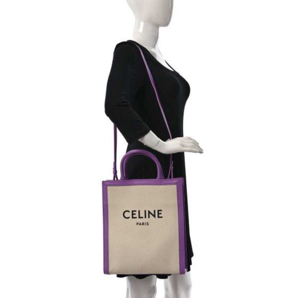 Celine Cabas Vertical cloth tote - image 6