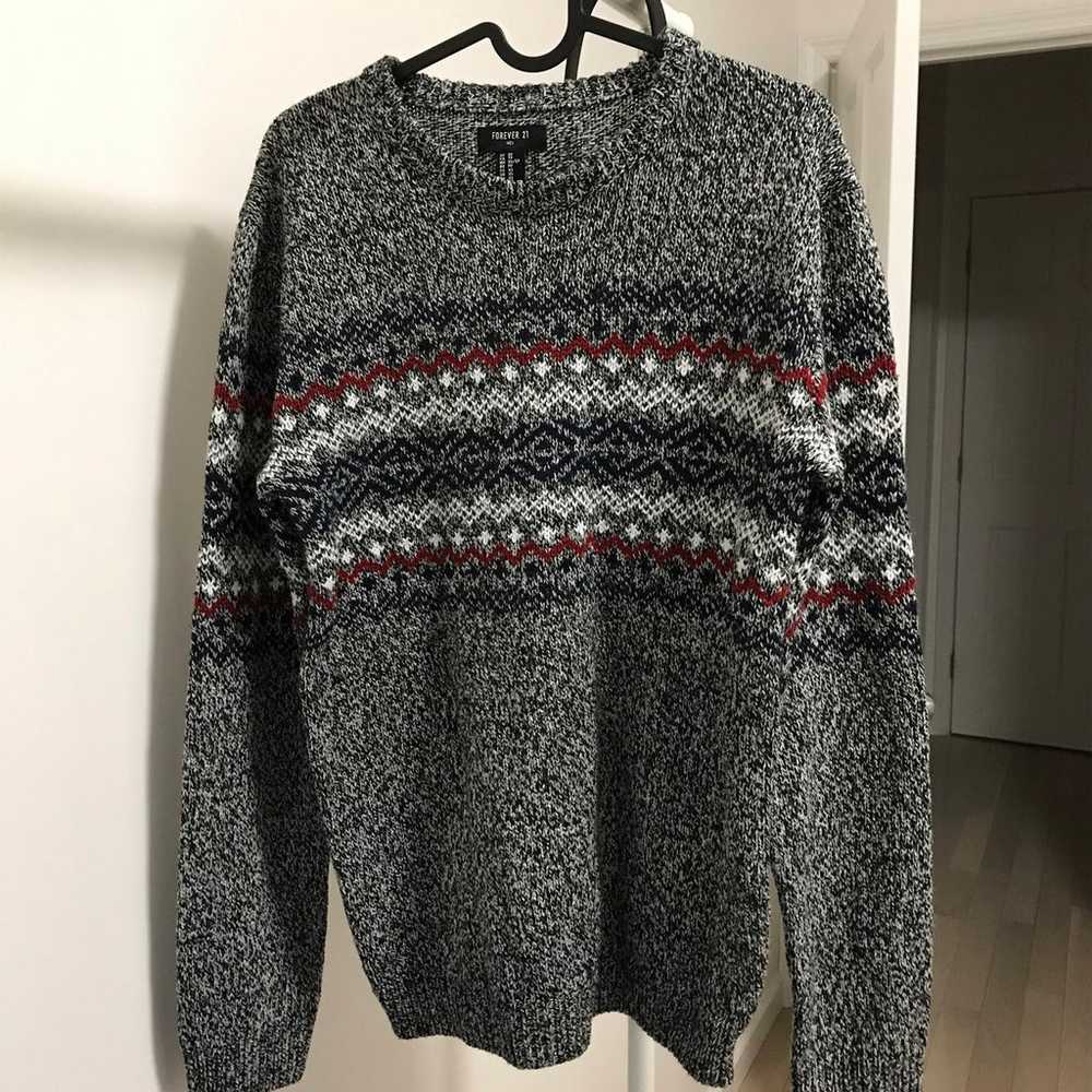 Warm knit christmas sweater - image 2