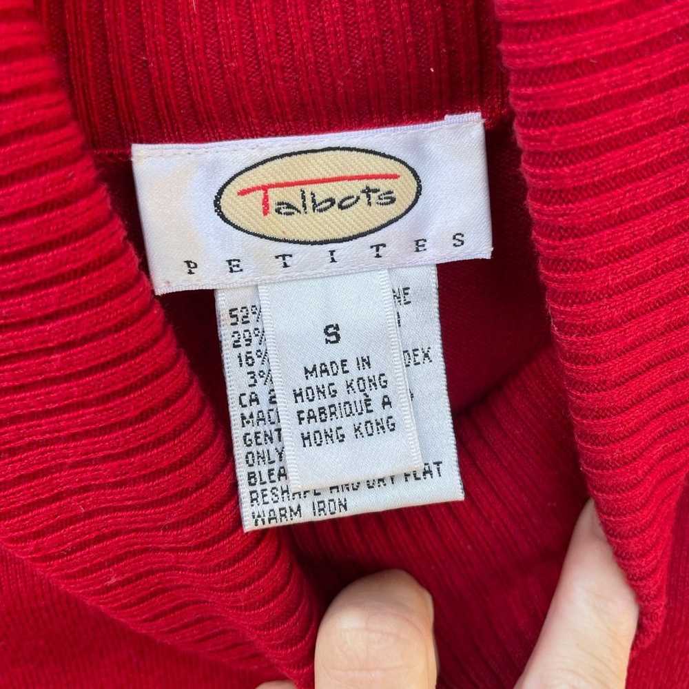 Vintage Talbots Turtleneck Sweater - image 4