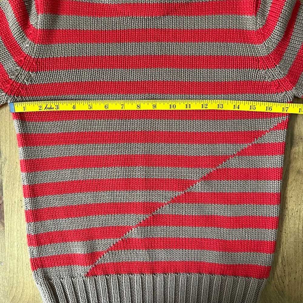 J. Crew Chunky Knit Striped Sweater (Women's XS) - image 4