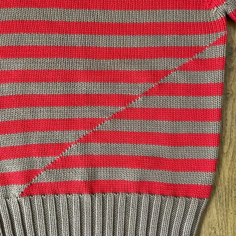 J. Crew Chunky Knit Striped Sweater (Women's XS) - image 7