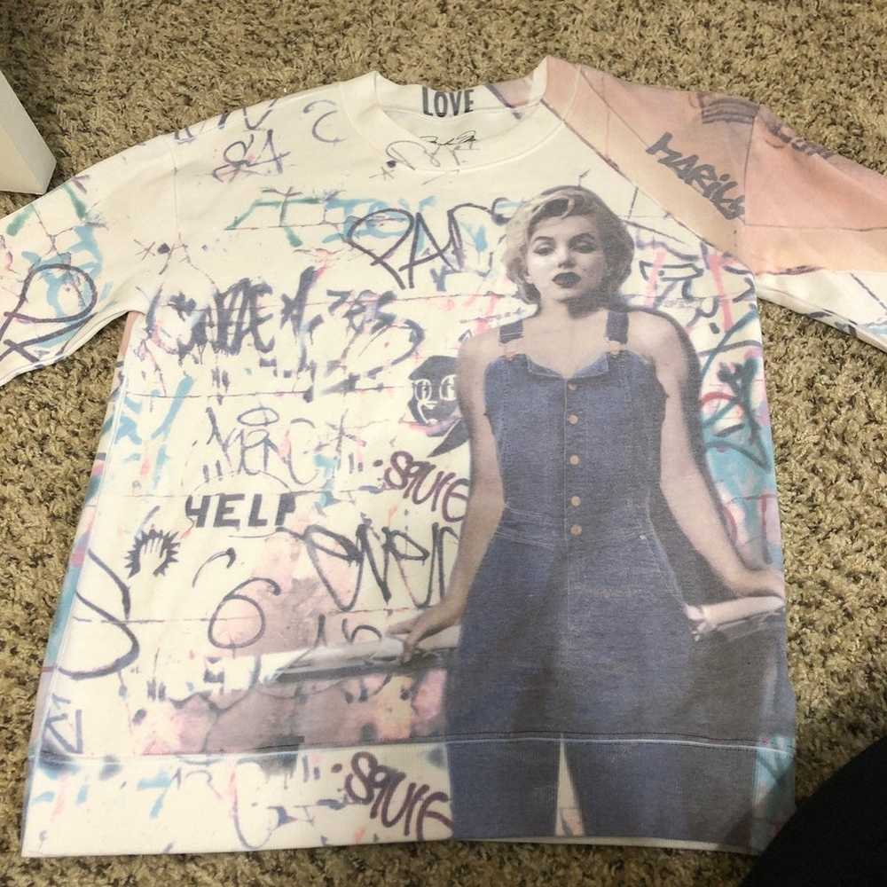 Marilyn Monroe Graffiti sweatshirt - image 1