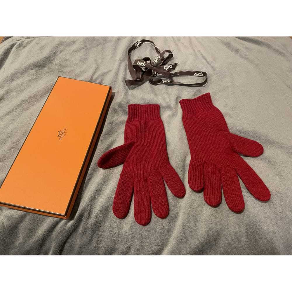 Hermès Cashmere gloves - image 4