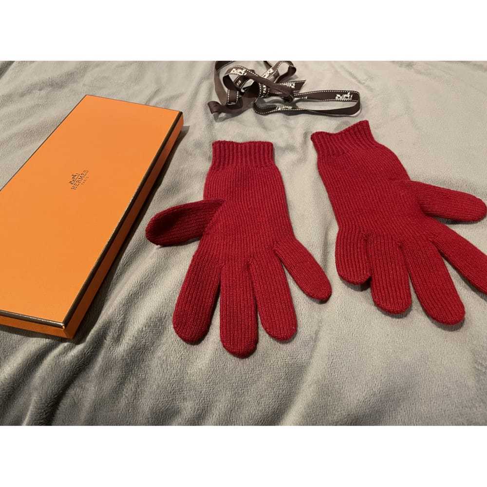Hermès Cashmere gloves - image 5