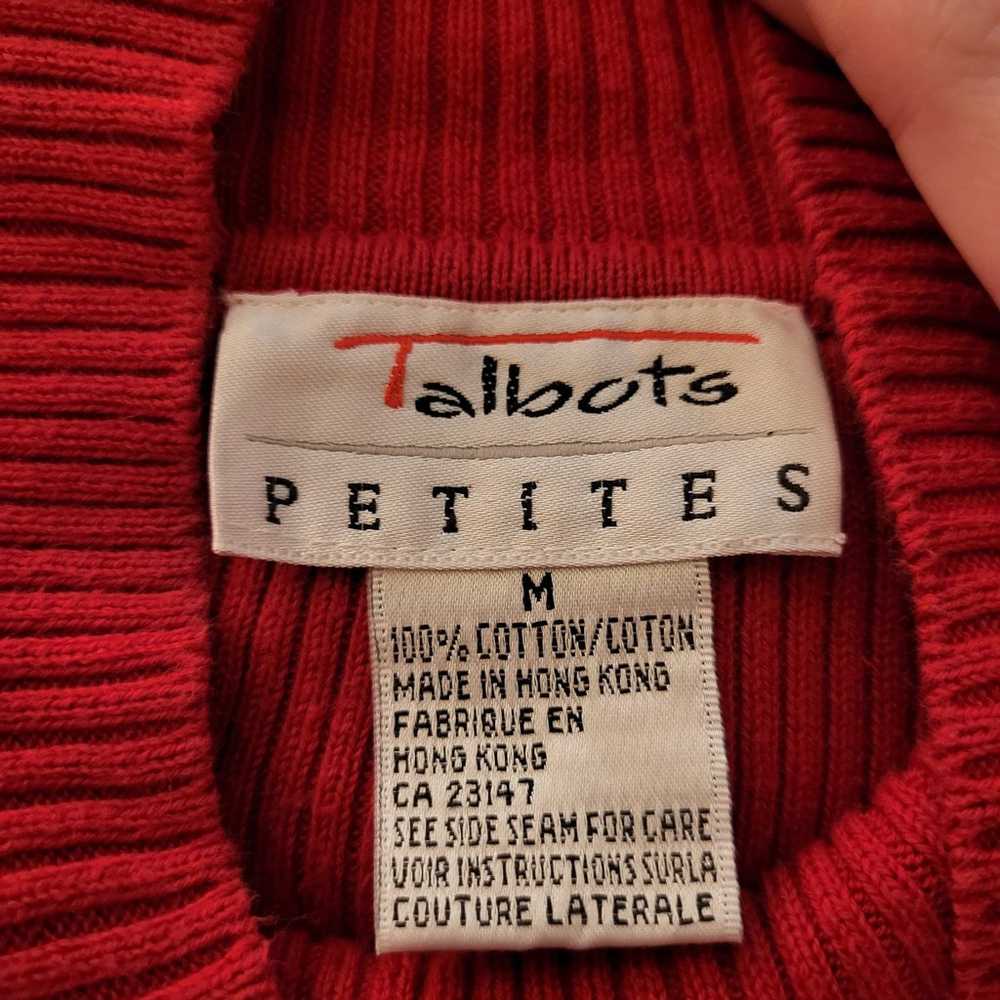 Vintange tri-colored Talbots Sweater - image 2
