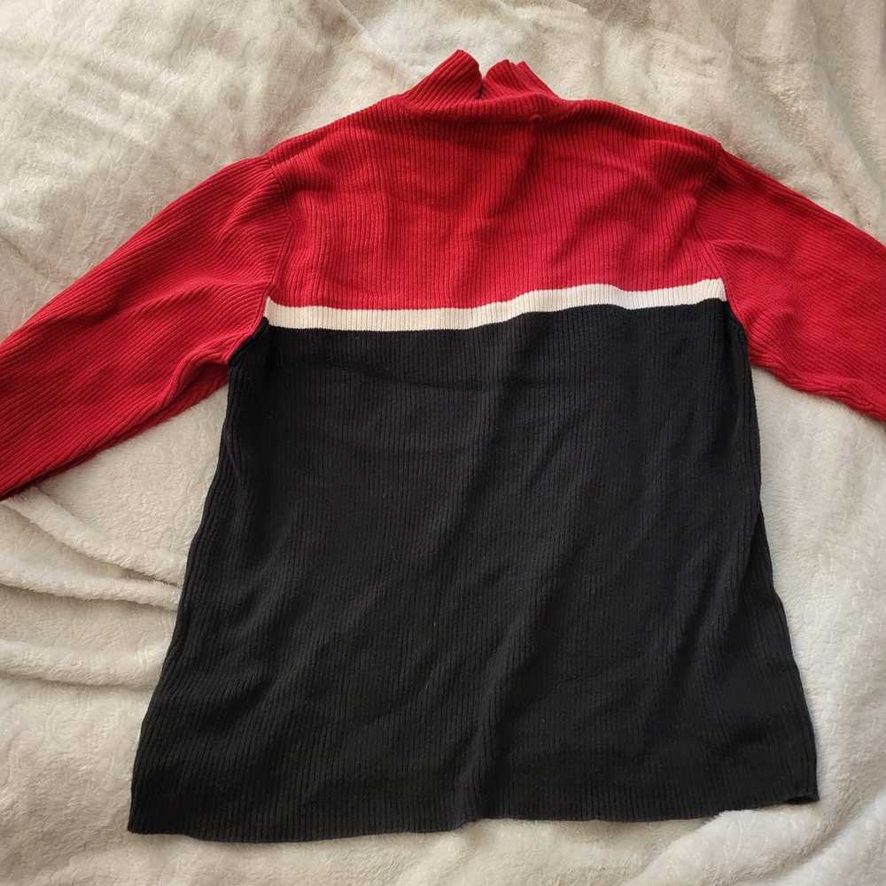 Vintange tri-colored Talbots Sweater - image 3
