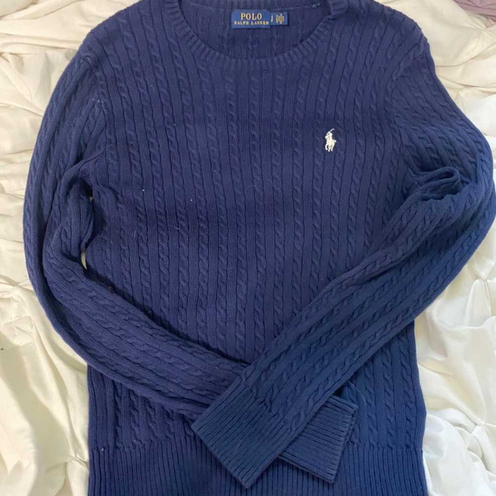 Navy Polo sweater - image 2