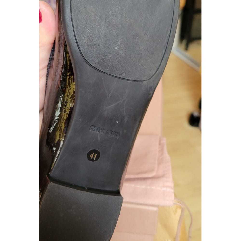 Miu Miu Leather heels - image 5