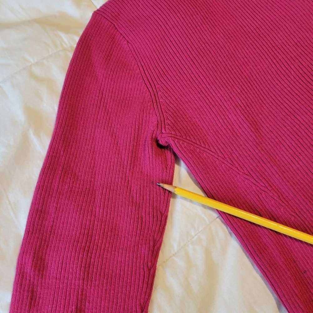 Coldwater Creek women's magenta pink long-sleeved… - image 10