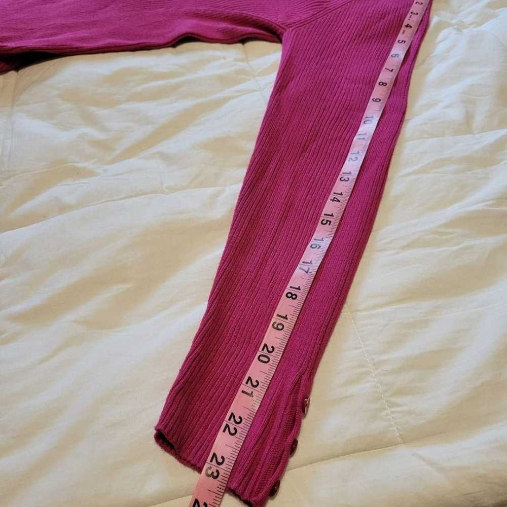 Coldwater Creek women's magenta pink long-sleeved… - image 5