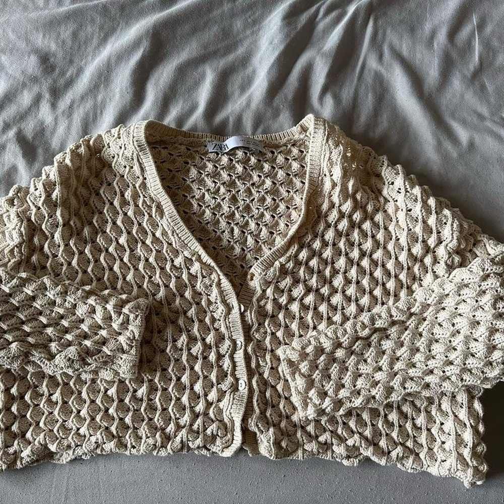 Zara Cropped Sweater - image 1