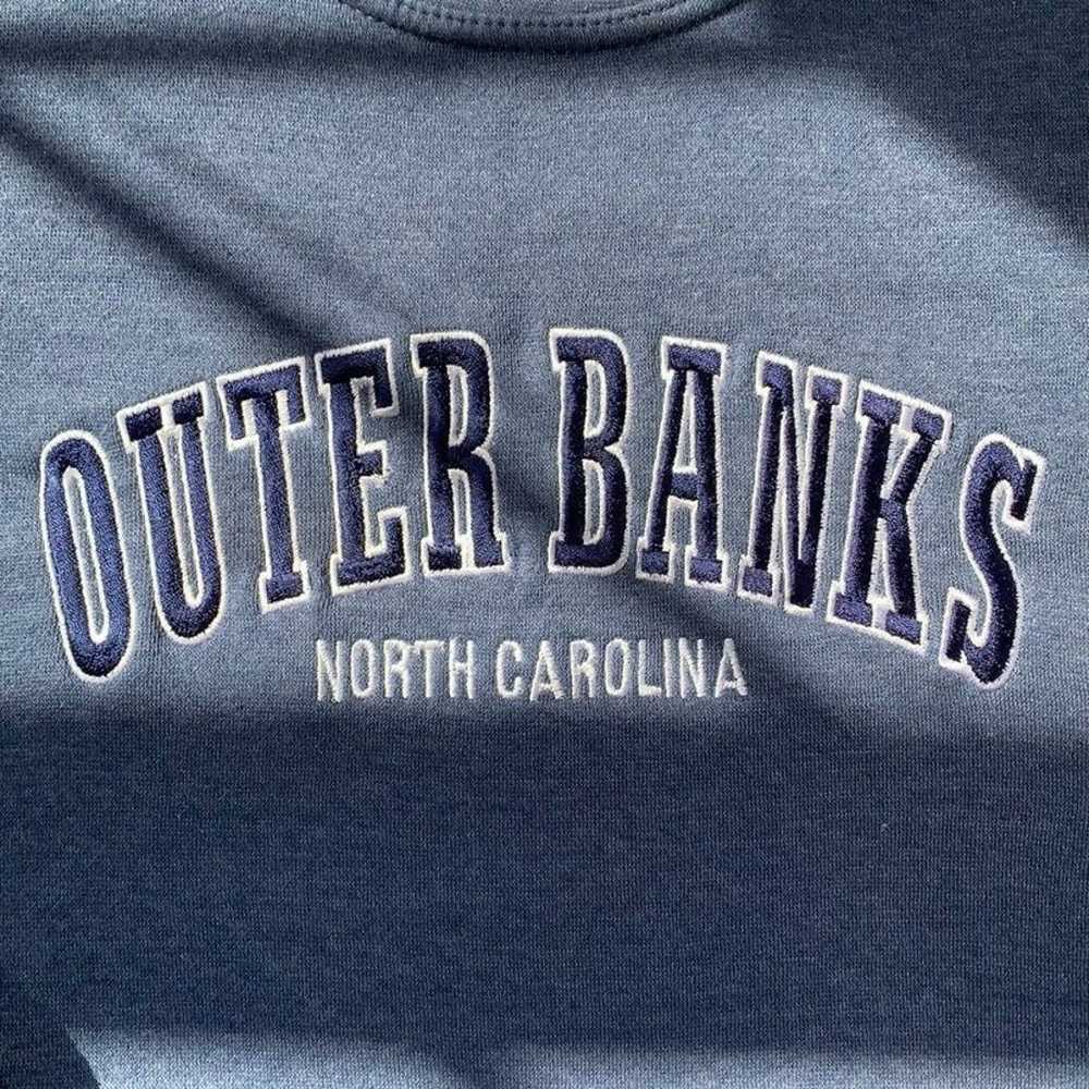 Outer Banks Embroidered Hoodie Crewneck - image 3