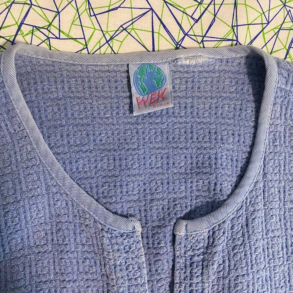the cutest baby blue 90’s cardigan - image 4