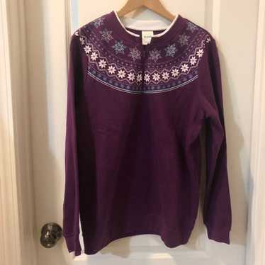 Vintage Double Collar Sweater - image 1