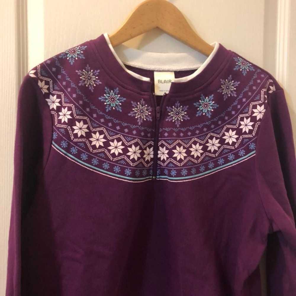 Vintage Double Collar Sweater - image 2